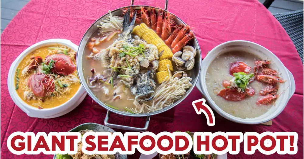 Long Jiang Chinos Review: Giant Seafood Hot Pot And Cheesy Crab Beehoon At Yishun