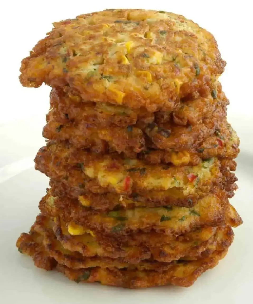 Corn Fritters with Cilantro