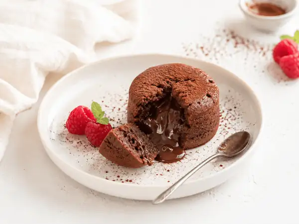 Chocolate volcano