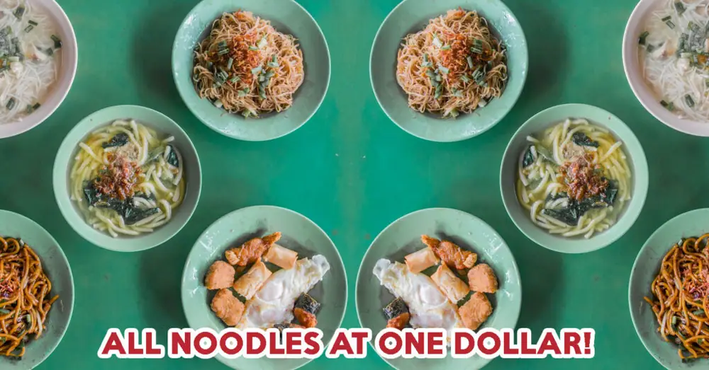 China Street Rickshaw Noodles Review: All Noodles At $1 At This Hawker Stall In Chinatown
