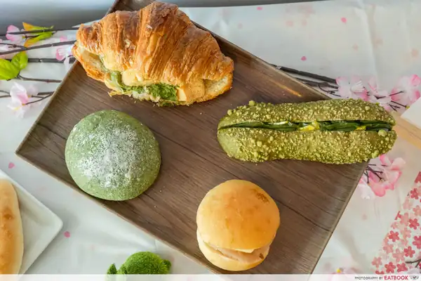Kamome Bakery Opens In Bukit Timah With New Sakura Mochi Croissant And Matcha Pastries For A Limited Time