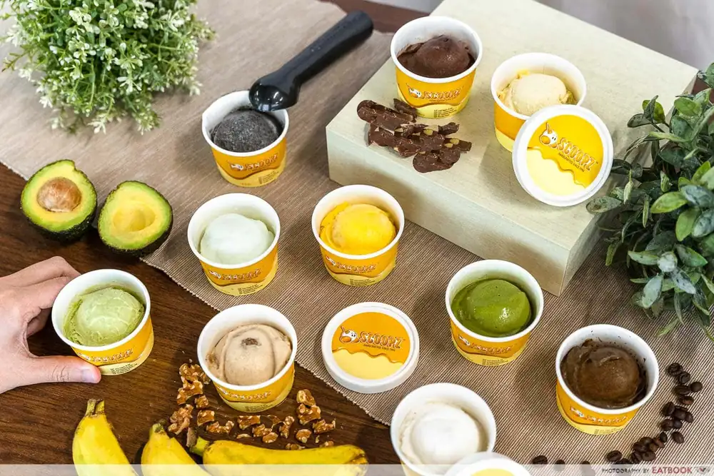 Scoopz: Low-Calorie And Vegan Ice Cream In Singapore, Get Flavours Such As Black Sesame