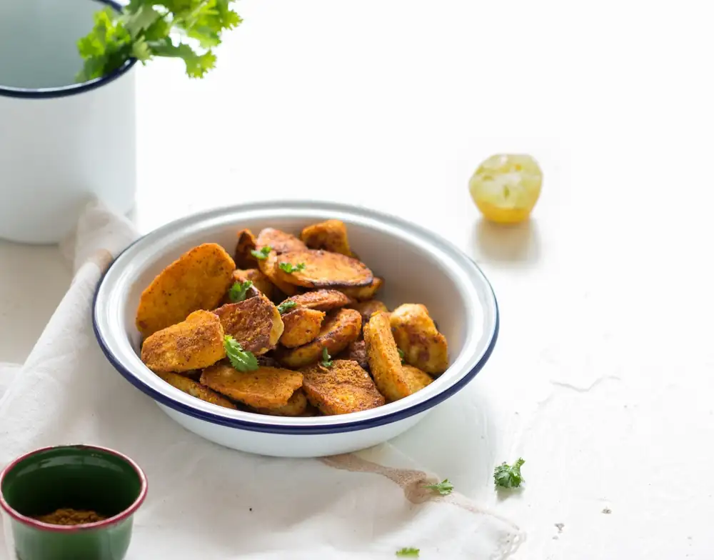 Besan Arbi Roast Recipe