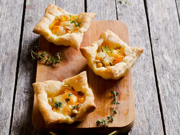 Autumn puff pastry: a crispy and melt-in-your-mouth recipe for appetizers