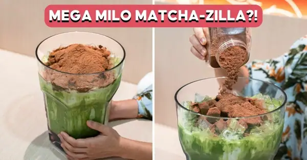 Get XXL 5-Litre Milo Dinosaur Matcha Latte In Bugis For A Limited Time