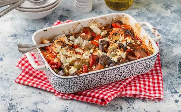 Briam | Tourlou (Greek Roasted Vegetables)
