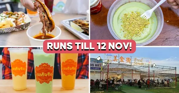 Woodlands MRT Food Fair Is Back With Pistachio Kunafa, Birria Tacos And More