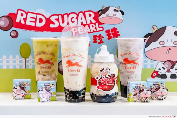 LiHO TEA Launches Red Sugar Pearl Drink Series Along With Cute Keychain Blind Boxes