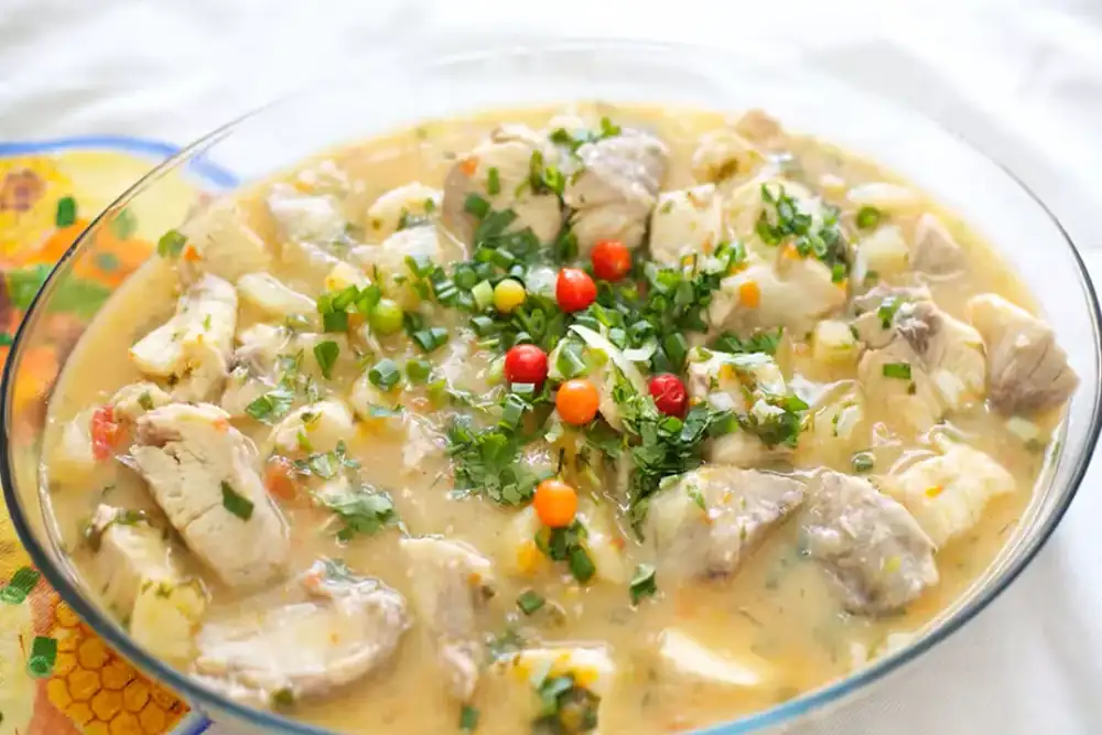 What is pintado fish stew and how do you make it?