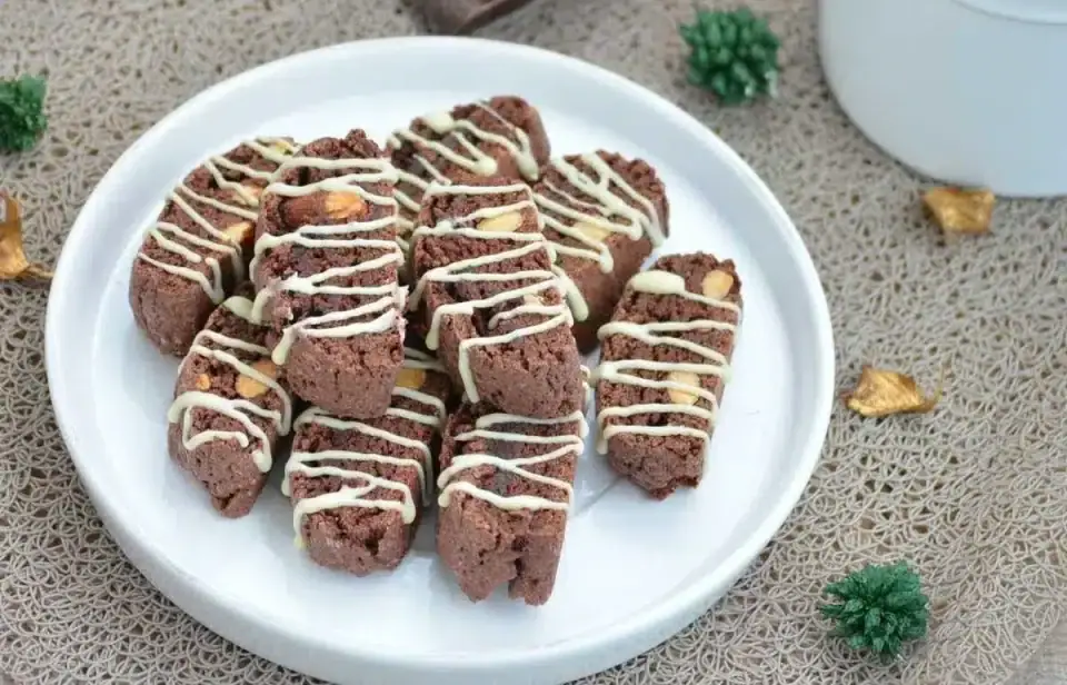Chocolate Almond Biscotti