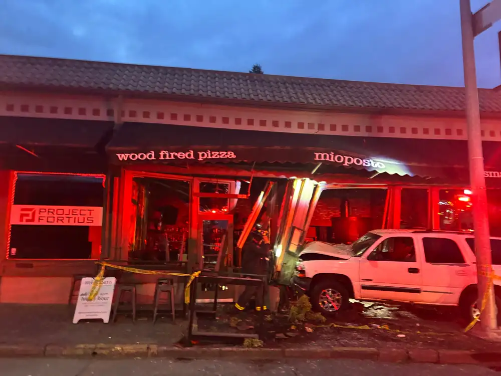 A Car Crashed Into a Seattle Pizzeria During Dinner Service