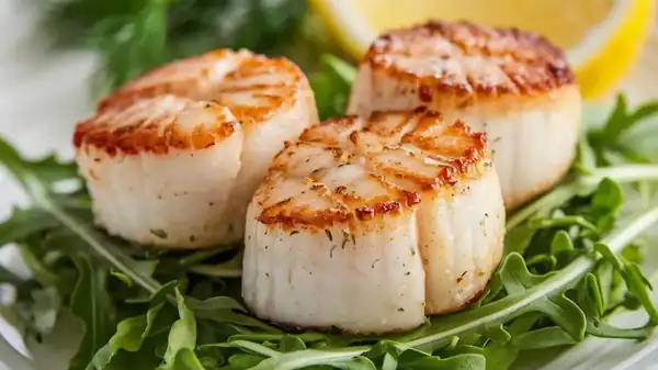 No rice, no potatoes: this simple side dish perfectly complements the scallops