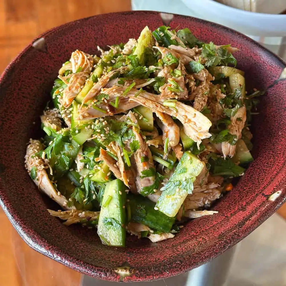 Chicken and Cucumber Salad
