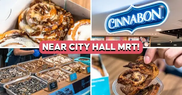 Cinnabon: Famous American Cinnamon Rolls Bakery In Raffles City