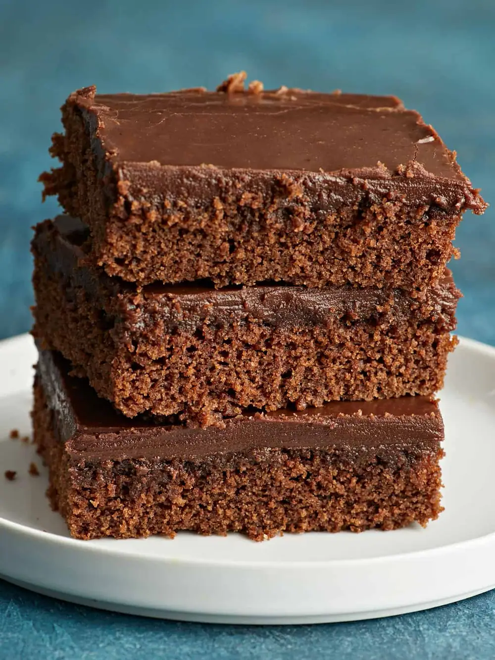 Pastel de chocolate estilo Texas: Gran sabor a chocolate, rebanadas aún más grandes