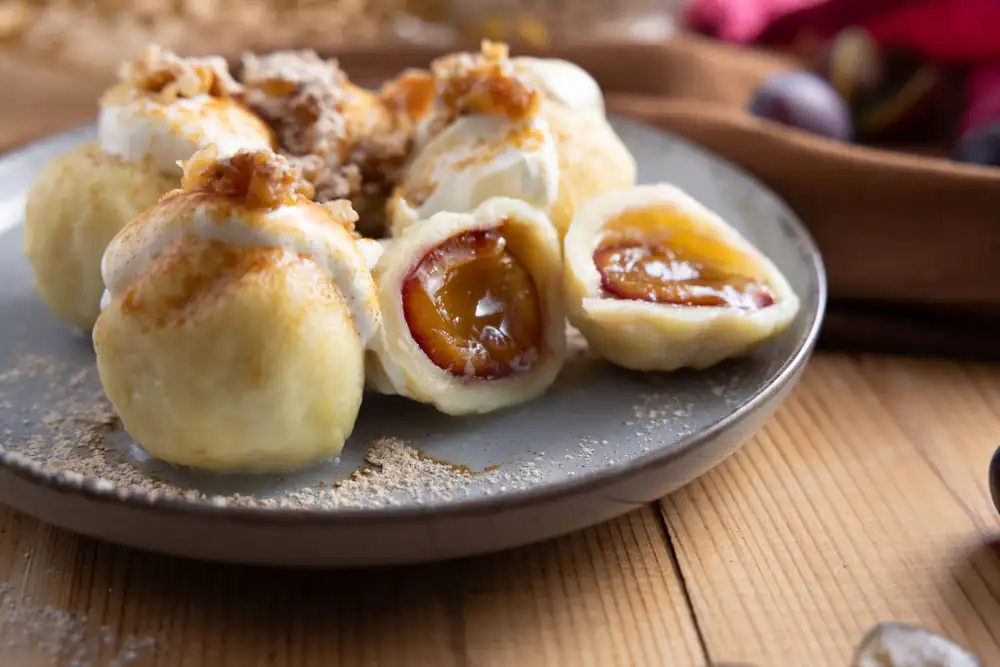 💜Plum dumplings