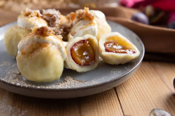💜Plum dumplings