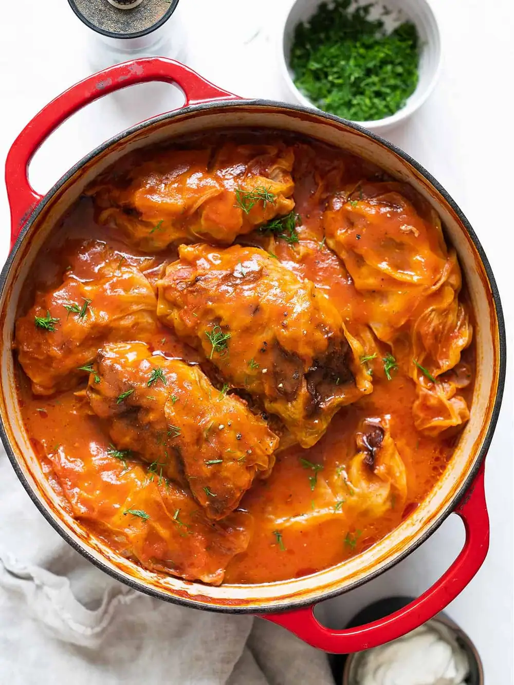 Mis rollitos de col llevan ingredientes básicos, ¡pero están para chuparse los dedos!