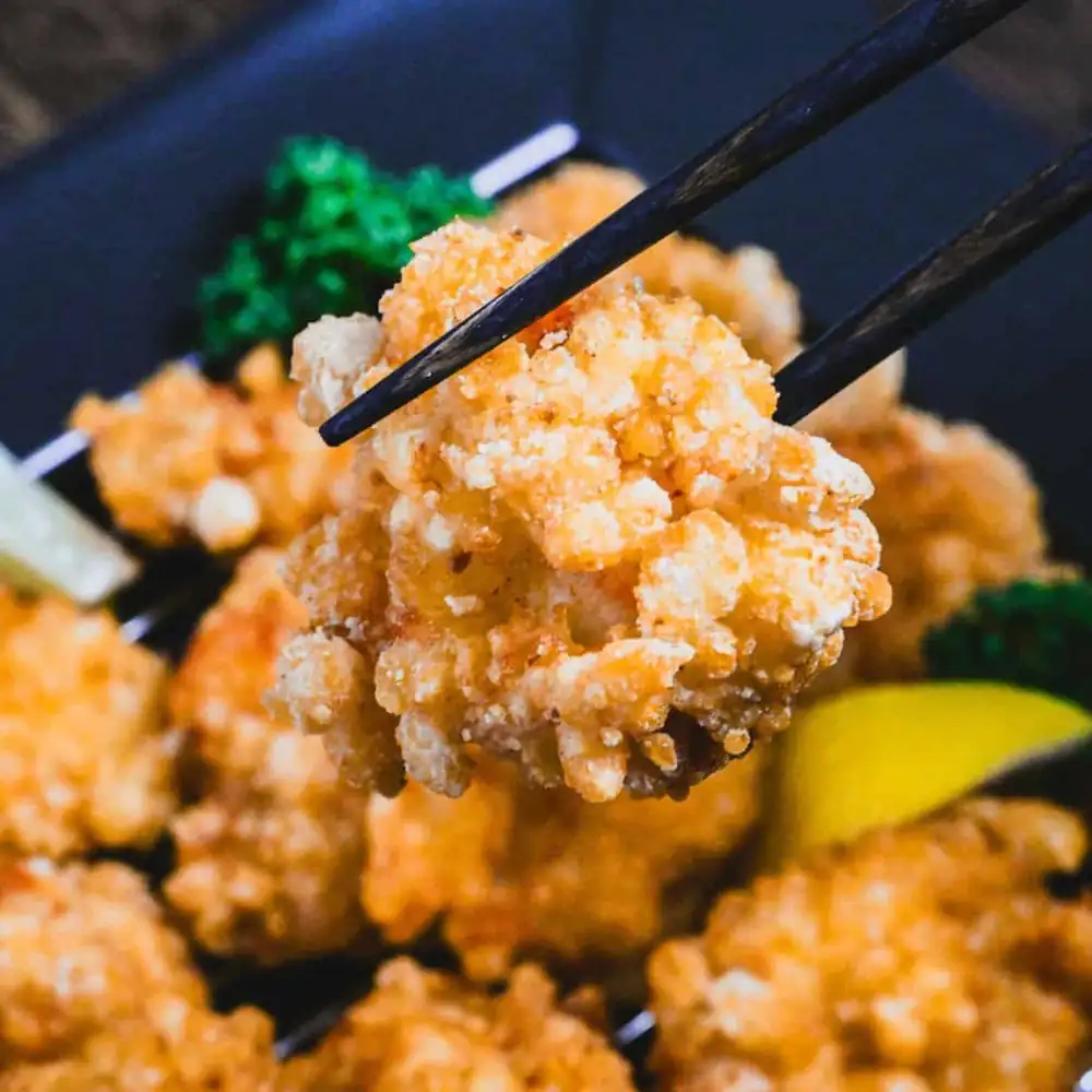 Pechuga de pollo Karaage definitiva con limón