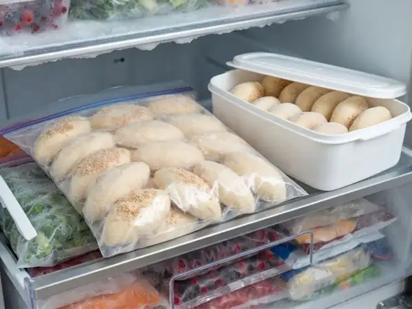 How long do unbaked pastries last in the freezer?