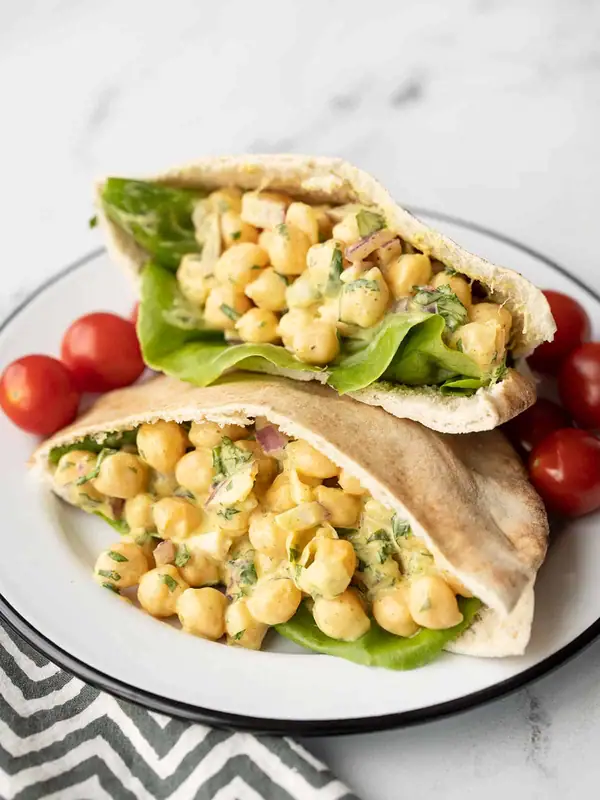 Curry Chickpea Salad