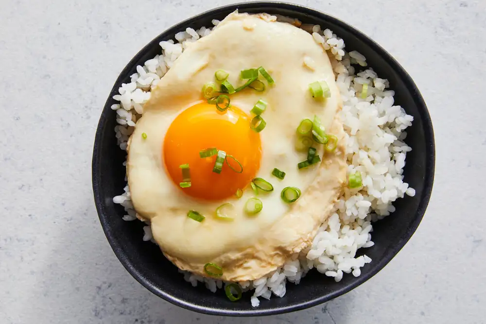 Receta de huevos al horno con mirin • 5★ • 5 min