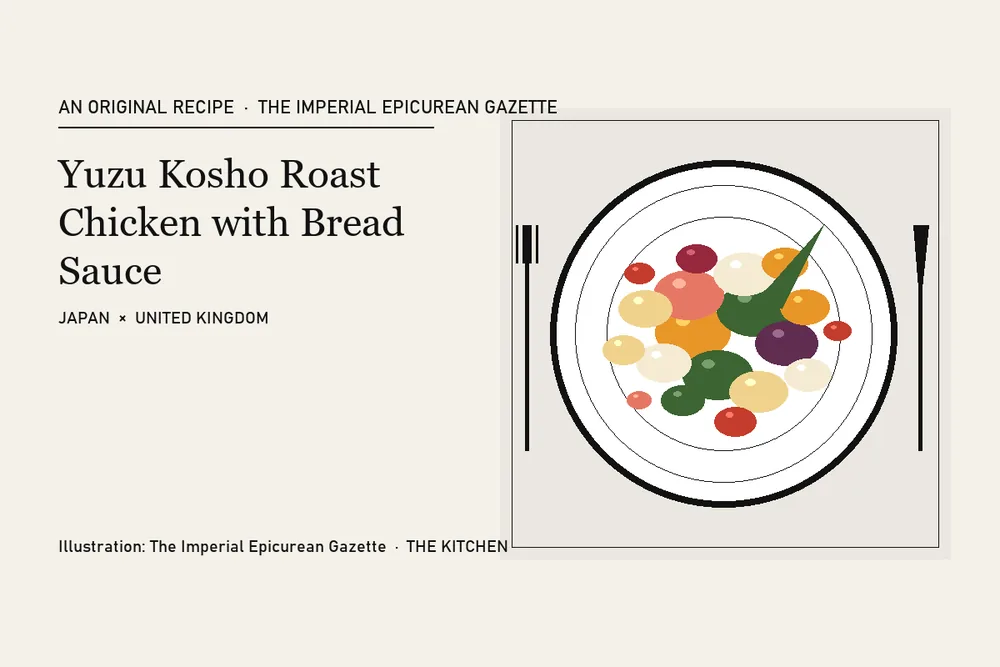 Yuzu Kosho Roast Chicken with Bread Sauce