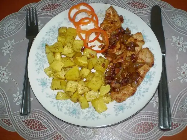 Spicy and simple turkey meat