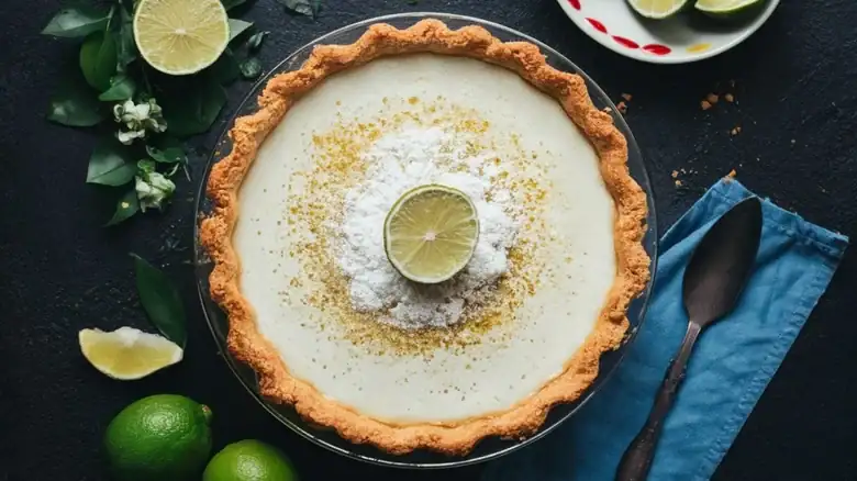 Why key lime pie filling shouldn't be made in advance