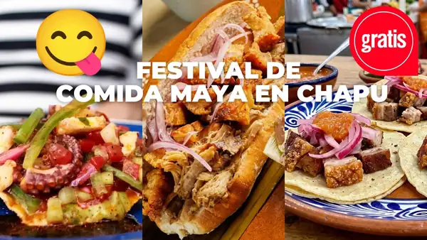 ¡Tacos mayas, sándwiches de cochinillo y tostadas de pulpo! Habrá un Festival de Quintana Roo en Chapultepec