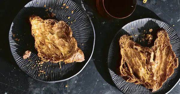 Crujiente de croissant