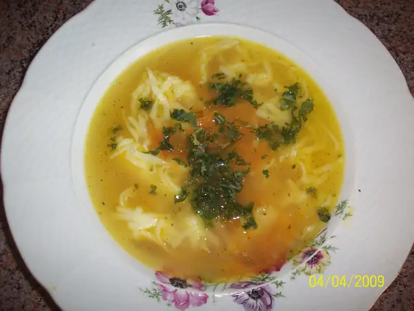 Fake chicken soup