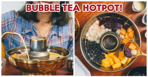 卡卡咖啡屋 Kaca Coffee House: Bubble Tea Hotpot From $9.90 At Bedok