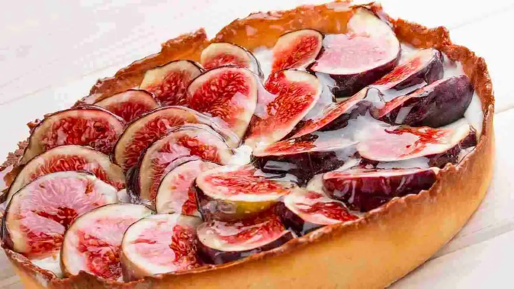 No butter in my tart, it's a light choice: from the way they devour it, I'd say I did the right thing