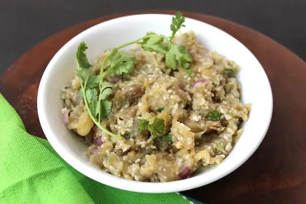 Goan Style Brinjal Bharta Recipe Recipe