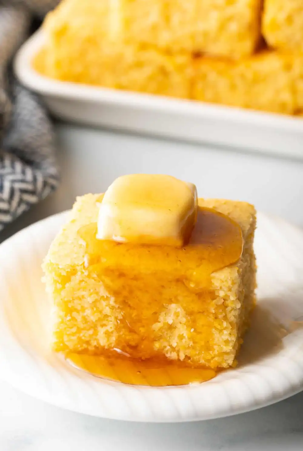 El mejor pan de maíz dulce casero