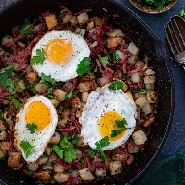 Corned Beef Hash Recipe (Great with leftovers!)