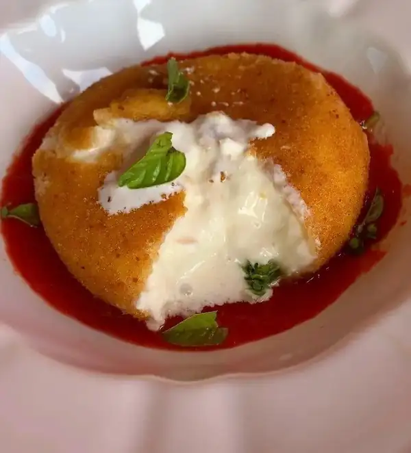burrata frita
