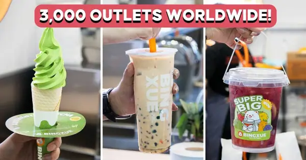 Bingxue: China-Famous Chain Opens In Yishun With $1 Ice Cream And XL Drinks