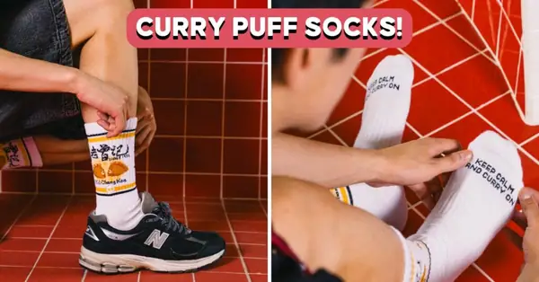 Old Chang Kee Launches Curry Puff Socks For SG60