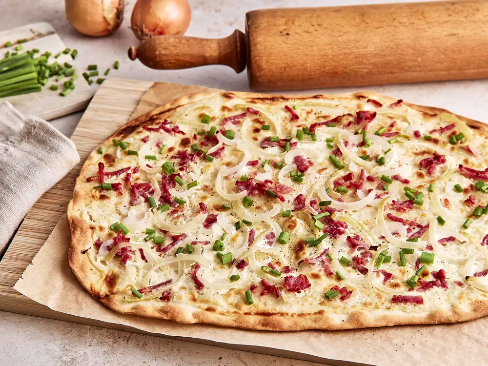 Alsatian Flammkuchen – the best original recipe