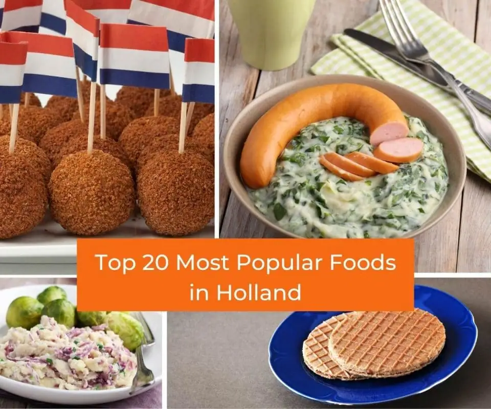 20 comidas populares holandesas
