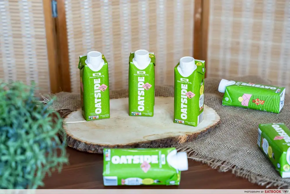 We Tried Oatside's New Matcha Oat Milk So You Don't Have To