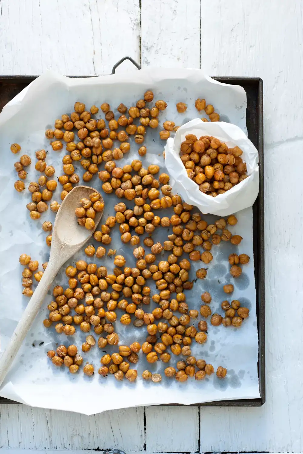 Crispy chickpeas