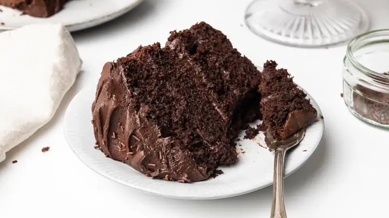 Receta de pastel de chocolate sin gluten decadente