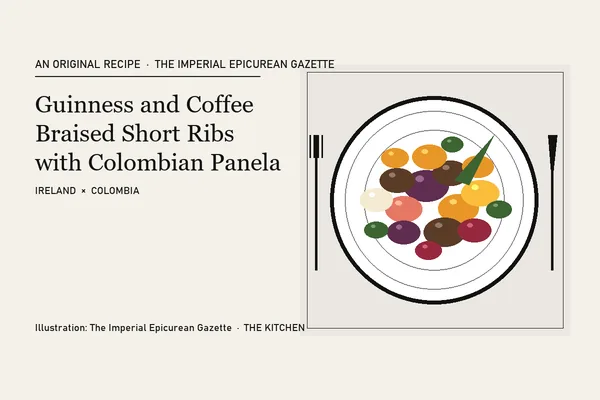 Guinness and Coffee Braised Short Ribs with Colombian Panela