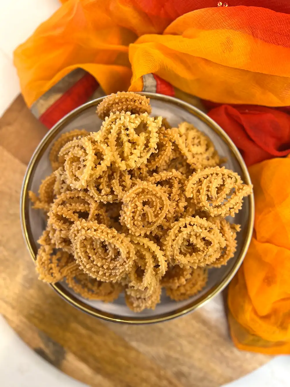 Butter Murukku Recipe - Crunchy & Buttery Chakli Recipe