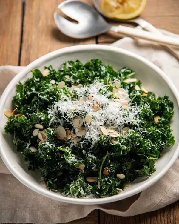 Nagi’s Everyday Kale Side Salad (not for everyone)