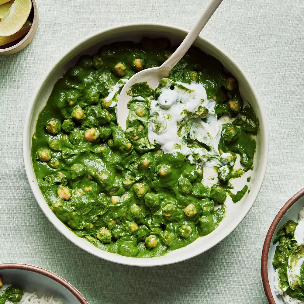 Chickpea Saag