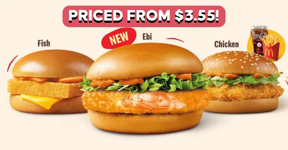 McDonald’s Brings Back Spicy Tomato Burger, Now With New Ebi Patty